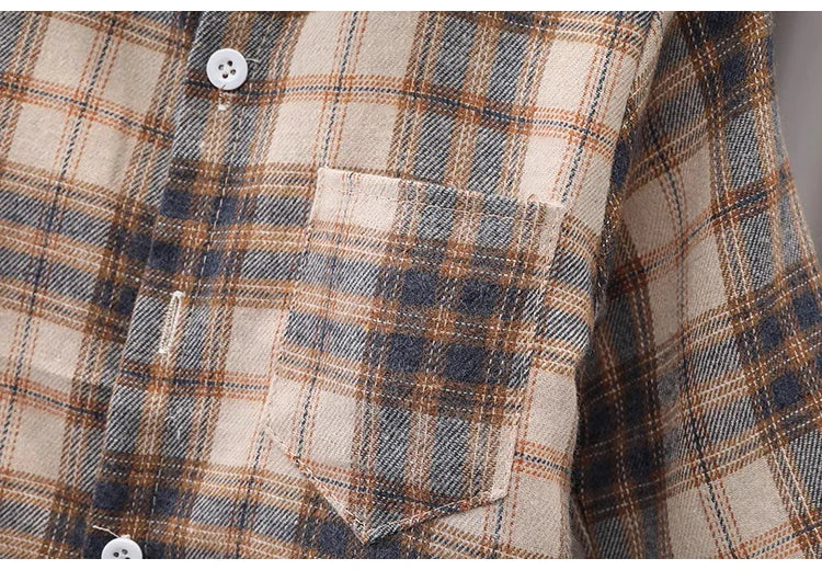 IENENS Kids Shirt Clothes Spring Thin Blouses Clothing Infant Boy Plaid Cotton Tops 1 2 3 4 Years Kids Long Sleeves Shirt