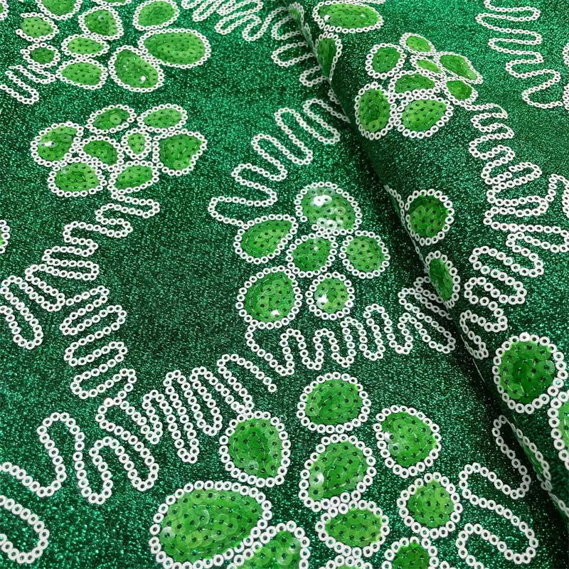 African Lace Fabric For Nigeria Dress 2024 Luxury French Net Sequins Sewing Embroidery Tulle Green High Quality Laces 2.5 Yards