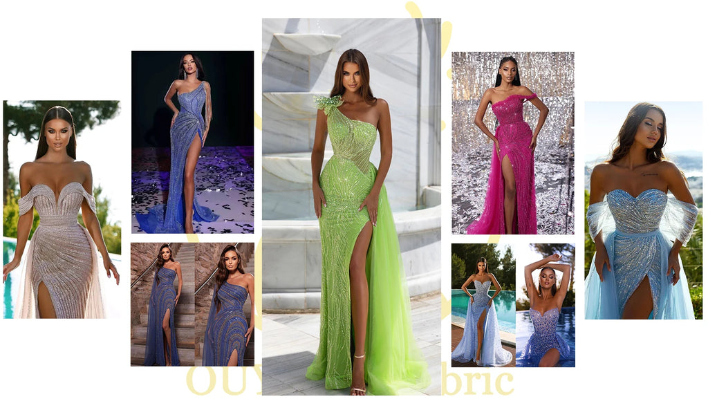2026 Nigeria Wedding Dress Sewing High Quality African Groom Embroidery Beaded Lace Fabric French Sequin Tulle Lace Fabrics