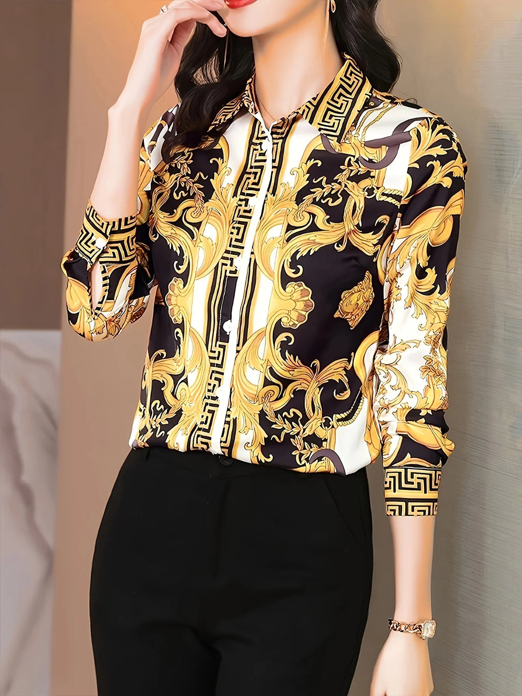 Fashion Women Blouses New elegant ladies shirts Tops Blusas Mujer