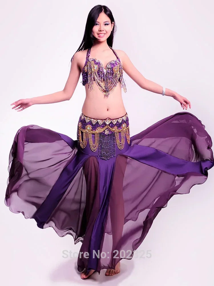 Maxi skirt women belly dance wear belly dance skirts belly costume clothes sexy dance skirt dancing dress