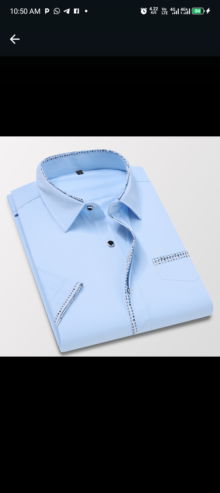 Top Notch short sleeve collar shirt for men