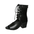 Women's Sandals High Heel Fish Mouth Sandals 2025 New Luxury Design Thick Heel Roman Sandals Women's Shoes Sandalias De Mujer