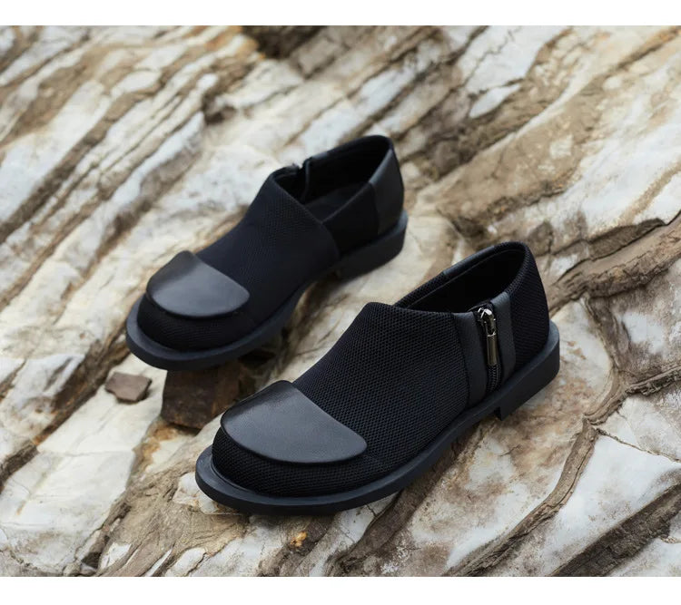 Women's Loafers 2026 New Style Genuine Leather Single Shoes for Women, Low Heel, Breathable, Luxurious Sneakers Women Shoes