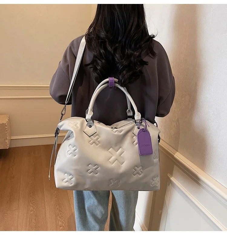 Large Capacity Travel Bag Women Sports Bags Storage Fitness Bag Carry on Luggage Designer Bag Tote Bags Bolso Marca Lujo Сумка