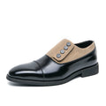 High End Brand Men's Leather Casual Shoes Office Men's Business Shoes Luxurious Banquet Pointed Toe Shoes for Wedding Brown