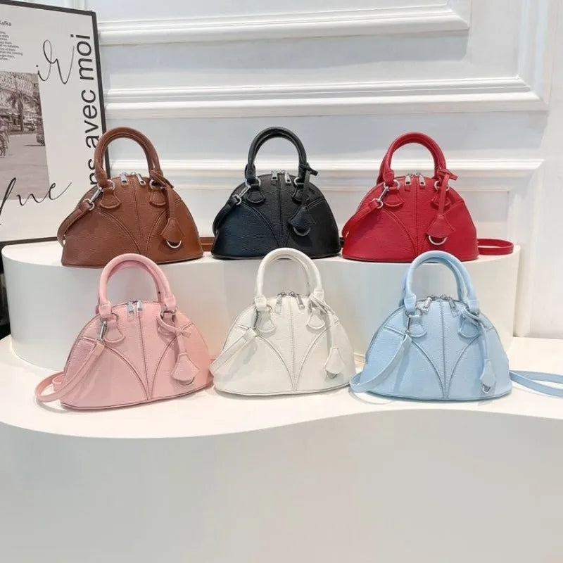 Luxury Unique Diaper Bag Shoulder Purse Ladies Trendy Design Minimalist Textured Original Square Satchel