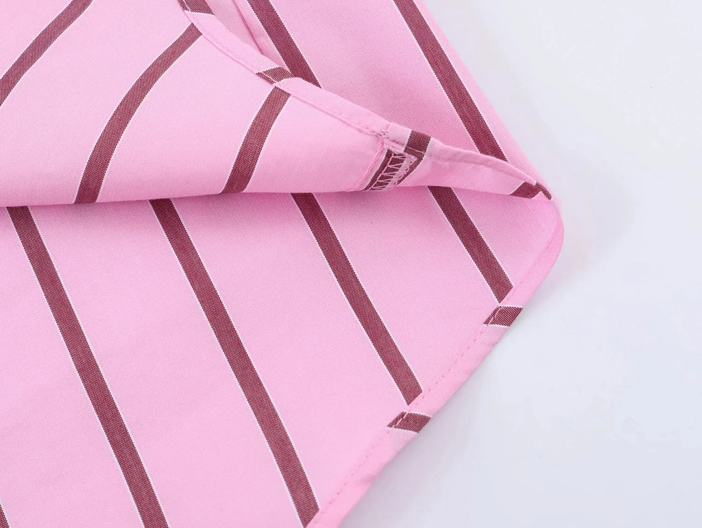 Women Blouses Tops Spring New Fashion Color Blocking Elegant Women's Shirts Tops Chic Street Single-breasted Tops