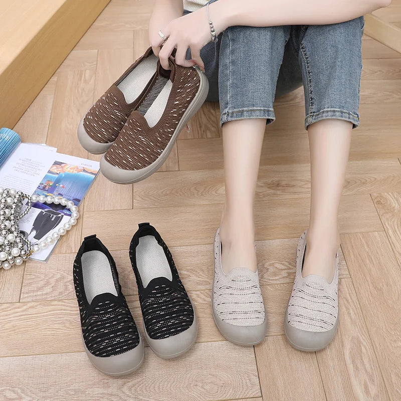 Women's Summer 2025 Casual Shoes Lightweight Anti-Slip Breathable for Commuting Outdoor Travel Casual Shoes Free Shipping