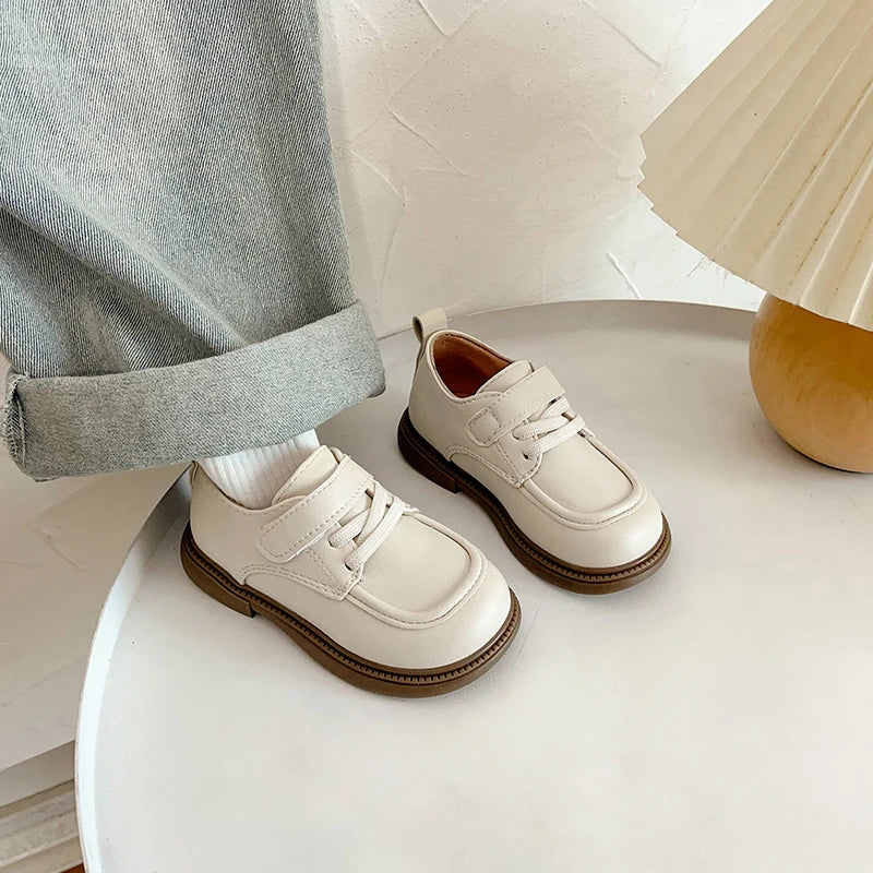 Boys Leather Shoes Kids School Performance Shoes Comfortable British Style Children Birthday Party Shoes 2025 Spring Autumn New