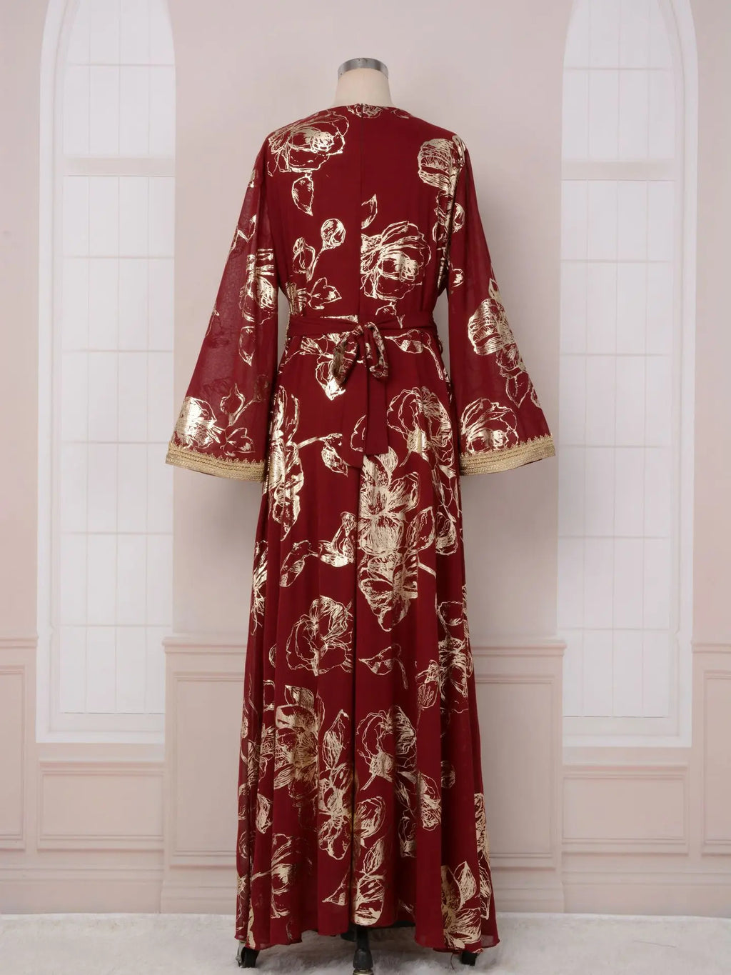 Summer Elegant Print Dress for Women Muslim Abaya Long Dress Dubai Party Evening Dress Islamic Turkey Kaftan Femme Vestidos Robe