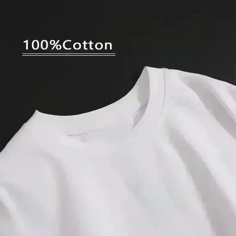 Men's Round Neck T-shirt Trendy, Fashionable, Pure Cotton Comfortable, Summer Casual Style