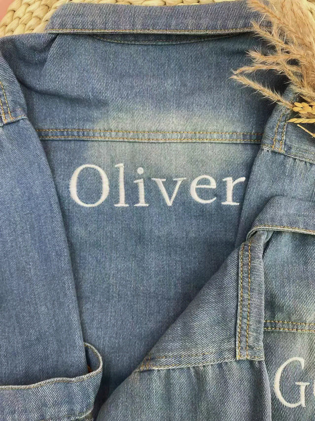 Personalized Denim Jacket Toddler Outwear Patch Coats Custom Name Jean Jacket  Ideal Gift Birth Presents Autumn 2025 New