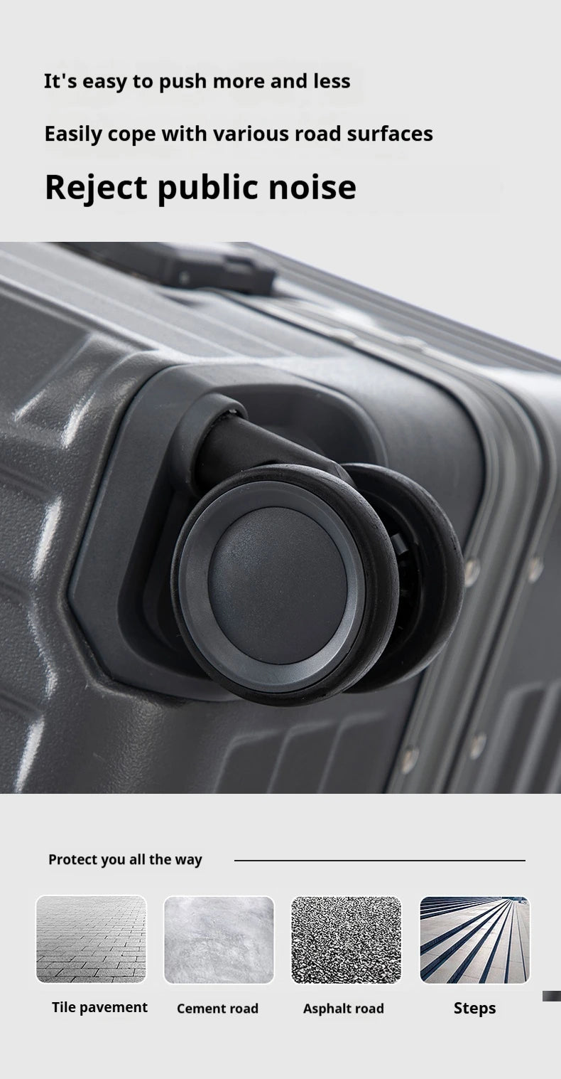 2025 New Suitcase Large Capacity Travel Password Box Registration Box 20/24/26/28/30-inch Trolley Box Men's And Women's Suitcase