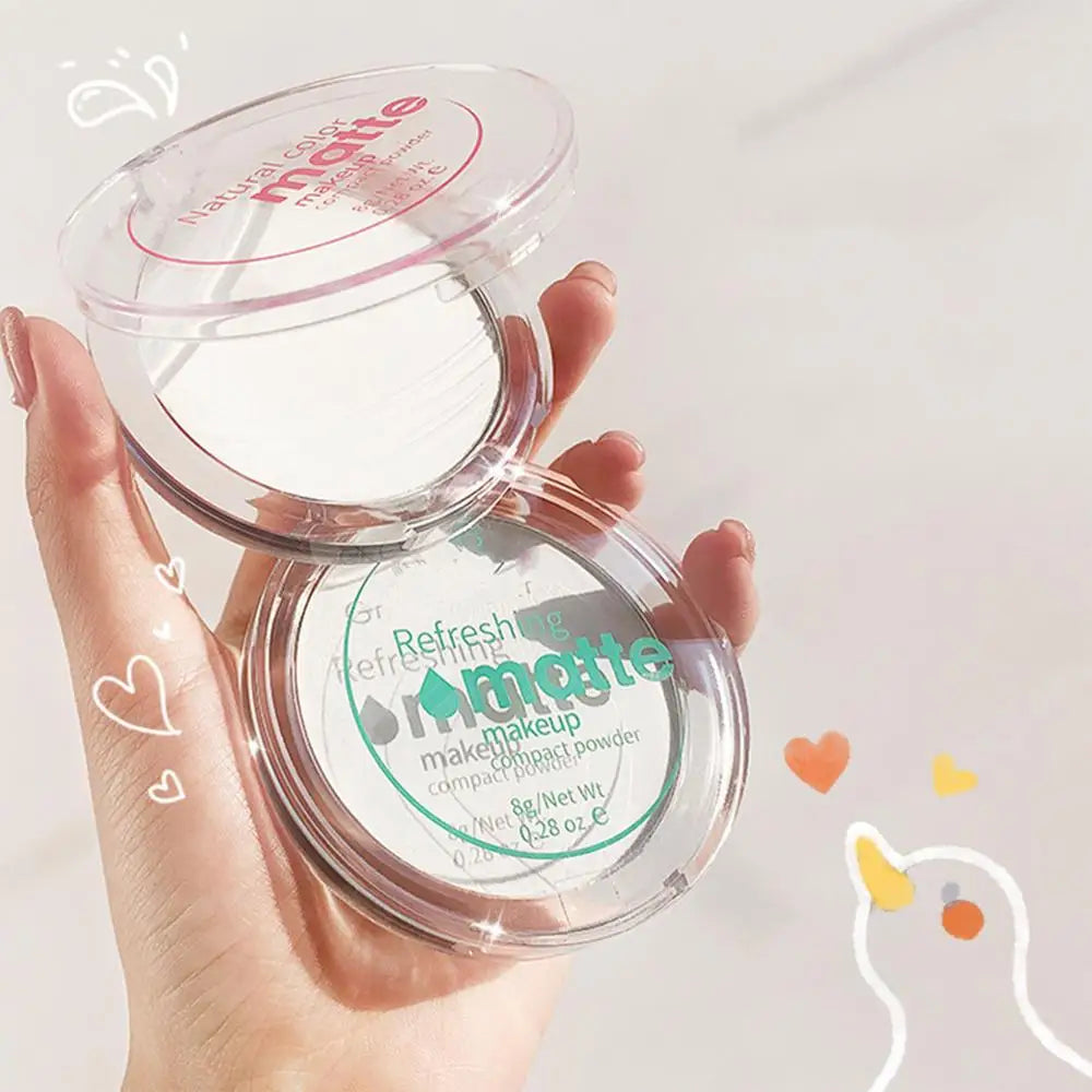 Make Up Face Powder Pressed Powder Brighten Oil-control Nude Makeup Pressed Powder Foundation Makeup Base Cosmetics