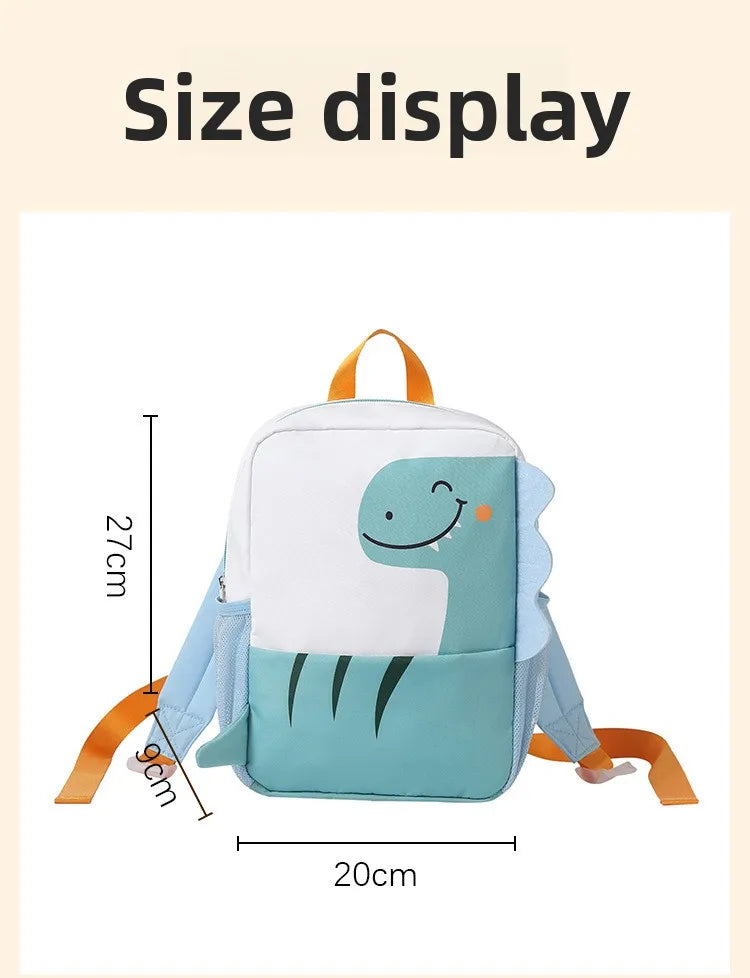 Cute Kids School Bags Kindergarten Preschool Bag Dinosaur Children Schoolbag 3-8 Years Old Cartoon Fashion Backpack for Girl Boy