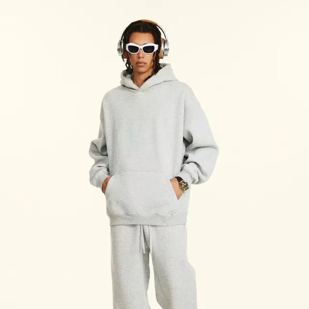 Men's Tracksuit Outdoors Hot Sale Men Daily Comfort Hooded Single Sportswear and Sweatpant Man Fashion Sports set Jogging Simple