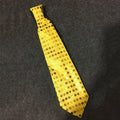Men Led Glowing Tie Bowkont Ties Luminous Sequins Flashing Necktie For Birthday Wedding Christmas Halloween Cosplay Party Decor