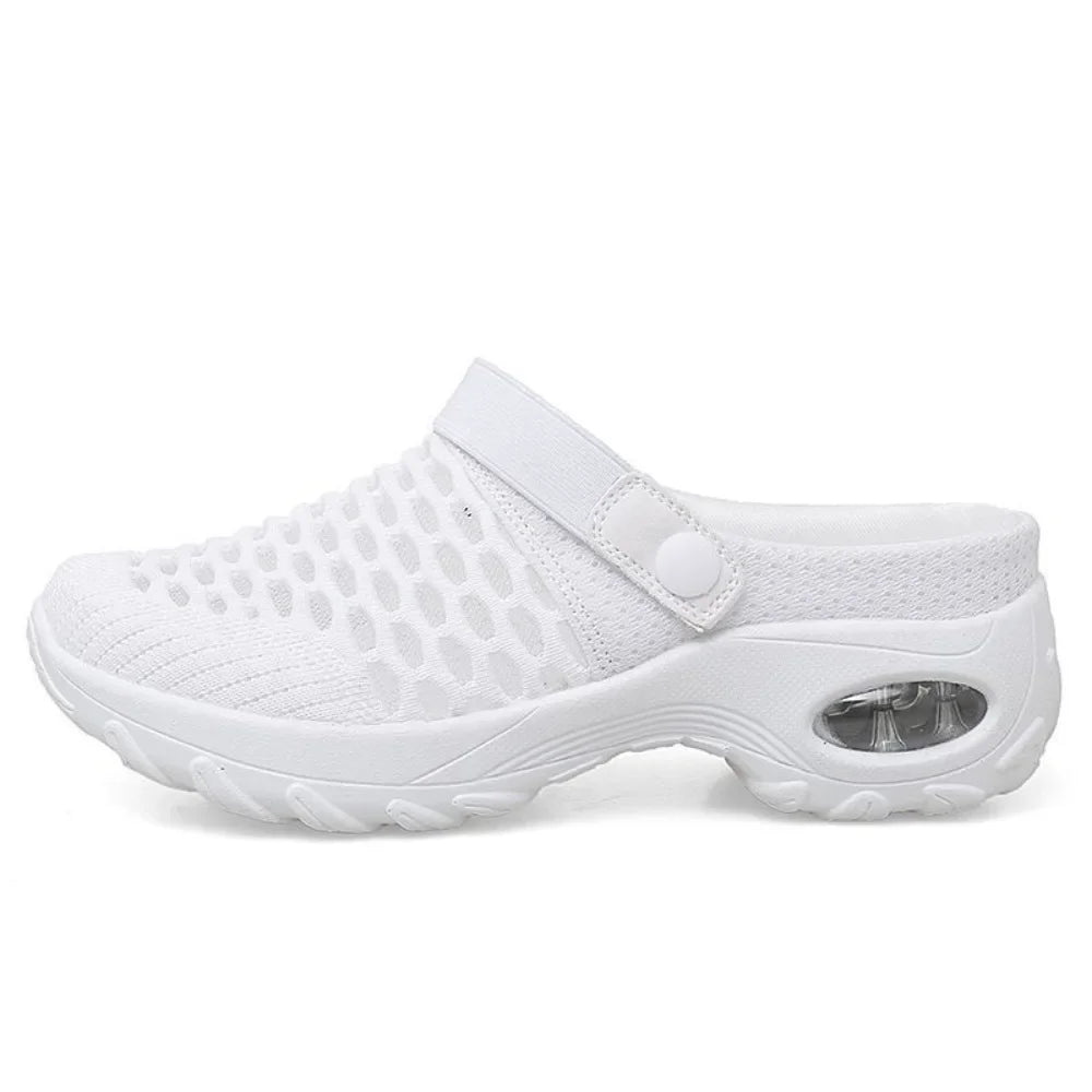 Women Shoes Increase Cushion Sandals Platform Sandal for Women Breathable Mesh Outdoor Walking Slippers Sandals Size 35-43