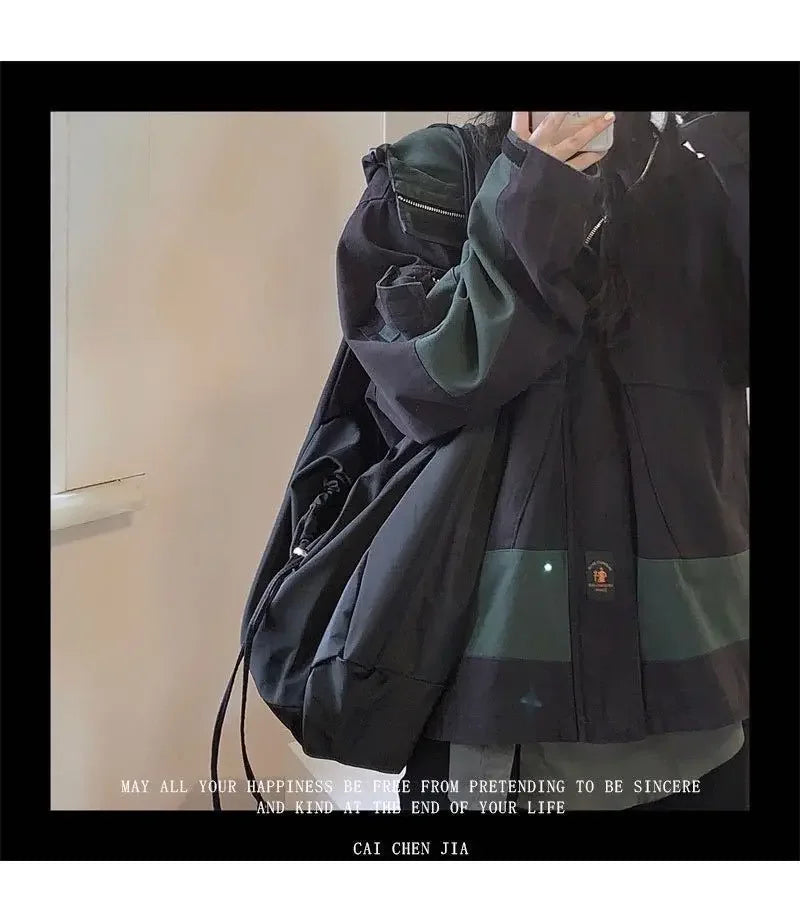 Women Bag New Nylon Bucket Fashion Solid Zipper SOFT Shoulder Bag Purses and Handbags Luxury Designer Black Tote Bag