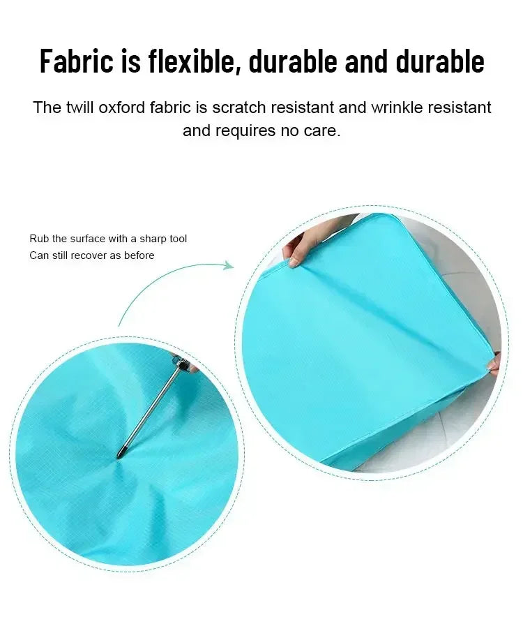 Travel 6-piece Storage Bag Set, Travel Luggage Sorting Bag, Clothing Packaging Bag, Breathable and Moisture-proof Storage Bag