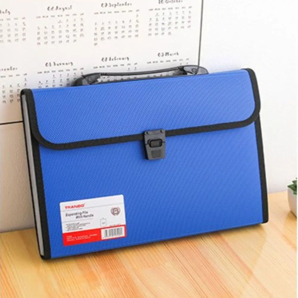 13 Pocket Business Expanding File Accordion Briefcases Document Organiser Document Bag Paper Folder Storage Wallet
