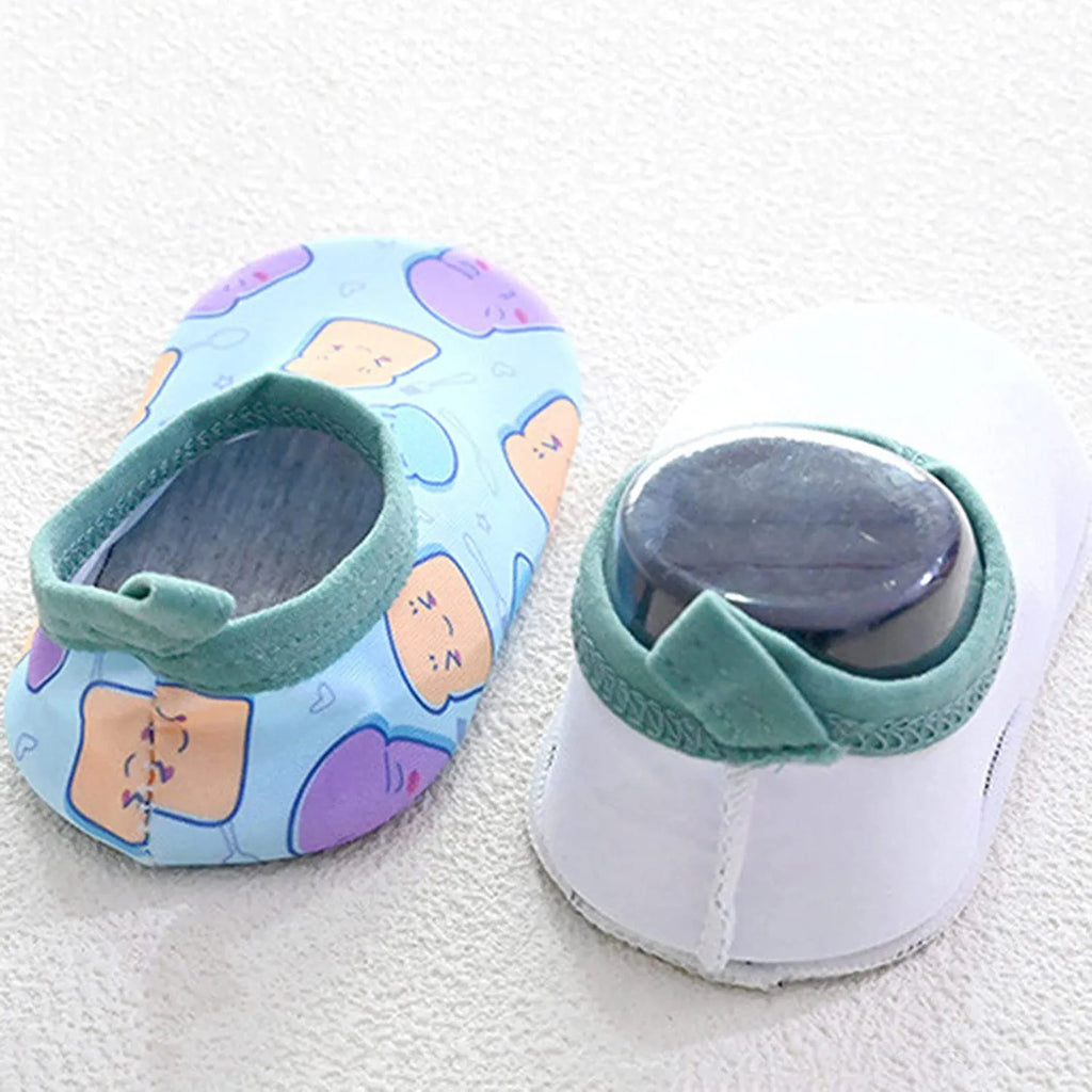 Baby Boy And Girl First Walkers Cartoon Printed Cute Quick Dry Shoes Toddler Shoes Beach Outdoor Lighweight Shoes