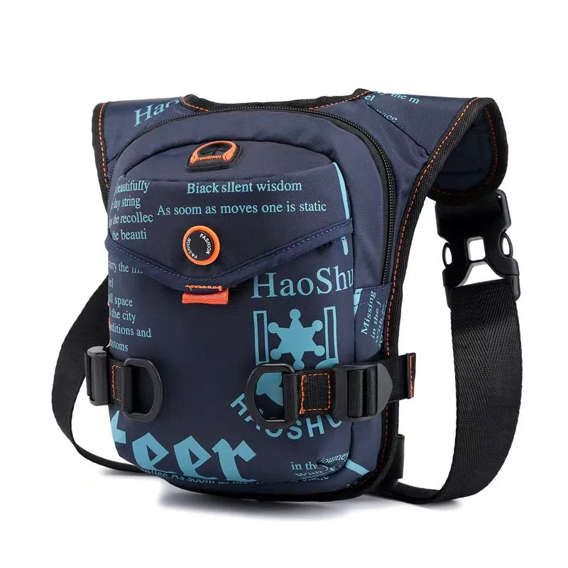 Running Bag Messenger Bag waterproof bags for men Riding Leg Bag Multi-Function Sports Men's Chest Bag Portable waist bag