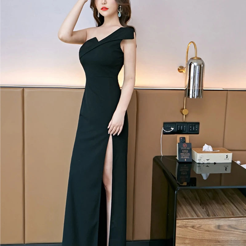 Summer Women's Temperament Deep V-neck Evening Party Dress Ladies Short Sleeve Elegant Fashion Bodycon Robe Solid Color Vestidos