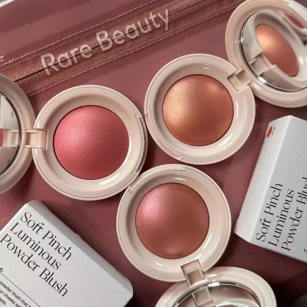 Rare Beauty Soft Pinch Luminous Powder Blush Long Lasting Seamless Transferproof Smudgeproof Waterresistant Cosmetic Makeup Gift