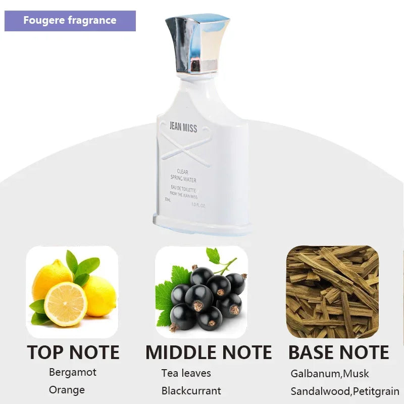 3PCS Men's Perfume Gift Set 90ml Long Lasting Fresh Scent Cologne Premium Eau De Toilette Masculine Fragrance Perfumery