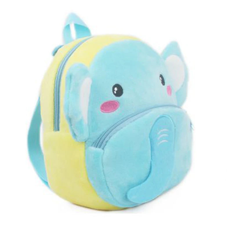 Fashion Children School Bags Cartoon Plush Kids Backpack Kindergarten Boys And Girls School Bags Mini Backpack Book Bag