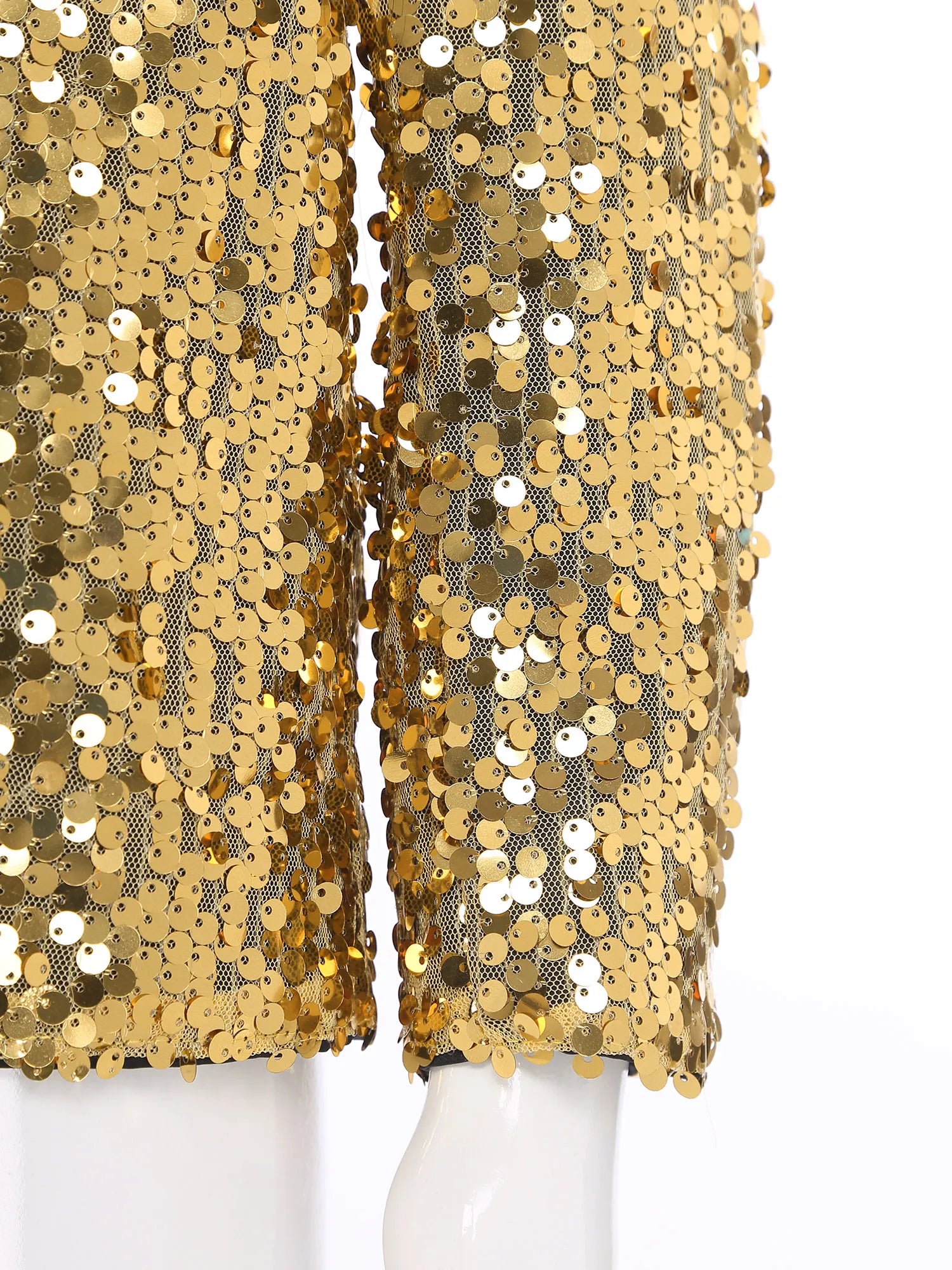 Kids Boys Sparkly Gentlemen Suits Jackets Formal Dress Blazer Sequin Blazer Coat Jacket Children Wedding Banquet Party Outfit