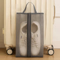 1pcs Nylon Travel Shoe Bags with Zipper Closure for Men Women Breathable Shoe Organize Storage Bags Makeup Laundry Bag