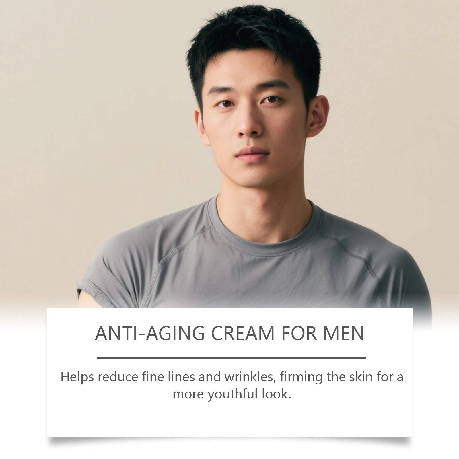 Face Cream For Men Firming Lifting Hydrating Skincare Helps Reduce Fine Lines Wrinkles Brightening Nourishing Facial Skin