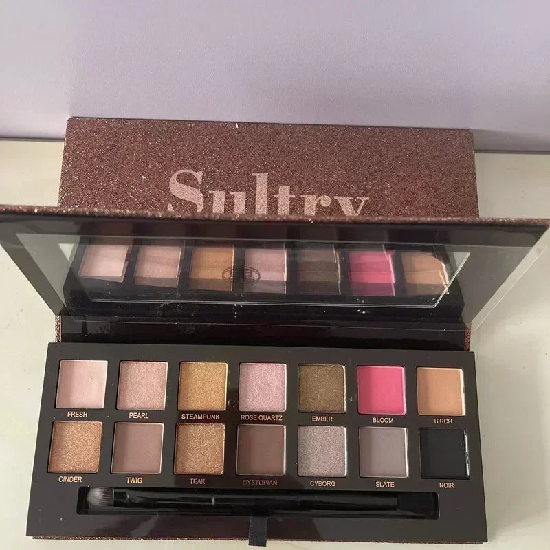 Good Sale Natural Matte Eye Shadow Waterproof Palette Shimmer Eyeshadow Soft Glam Norvina Sultry Riviera That Glow