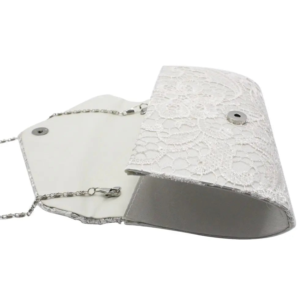 Ladies Messenger Bag Handbags Lace Clutch Bag Evening Party Wedding Purse Envelope Bag Fashion Women Wallet