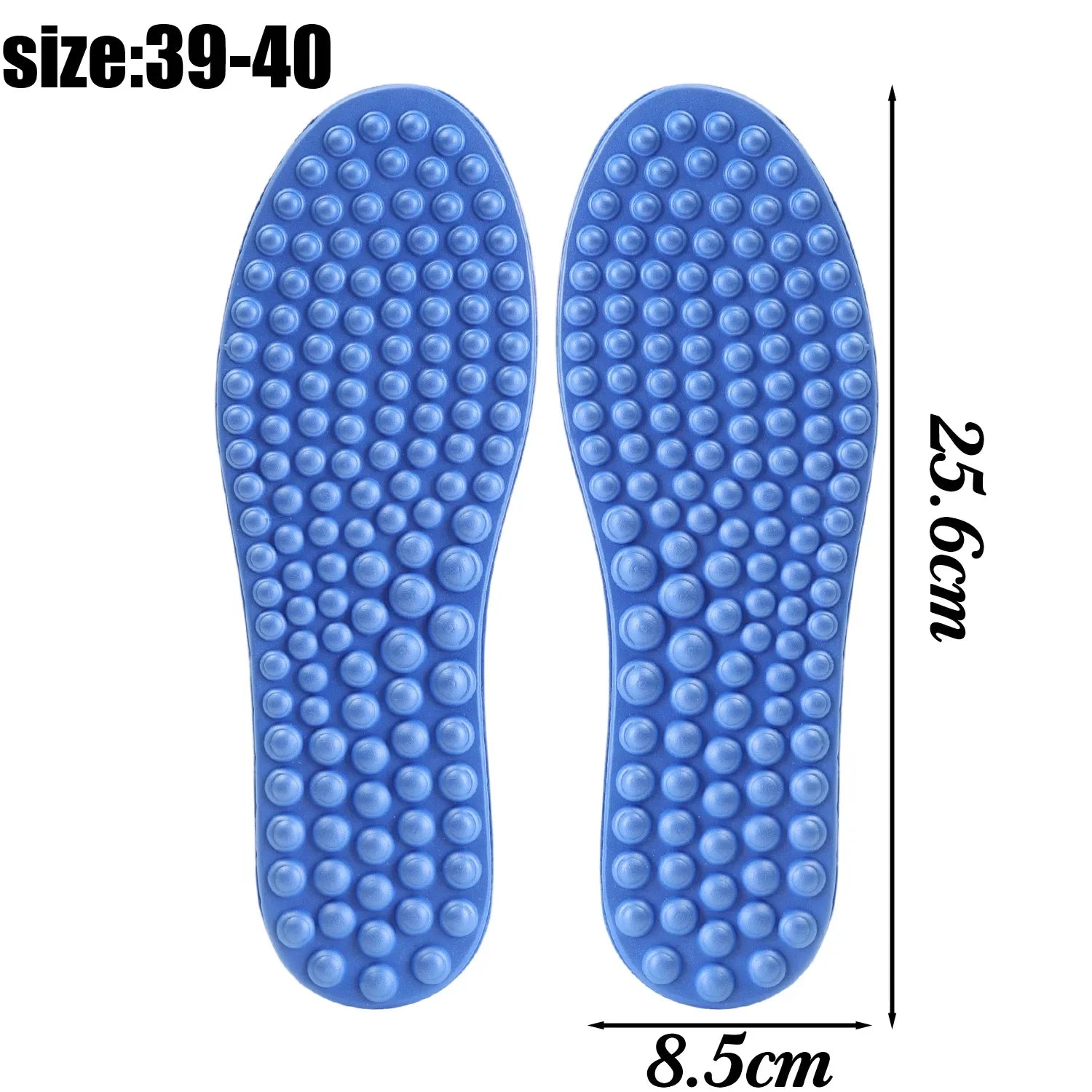 5D Massage Insole Full Palm Acupoint Massage Men's and Women's Foot Health Relieve Foot Fatigue Soft Sports Casual Shoes Sole