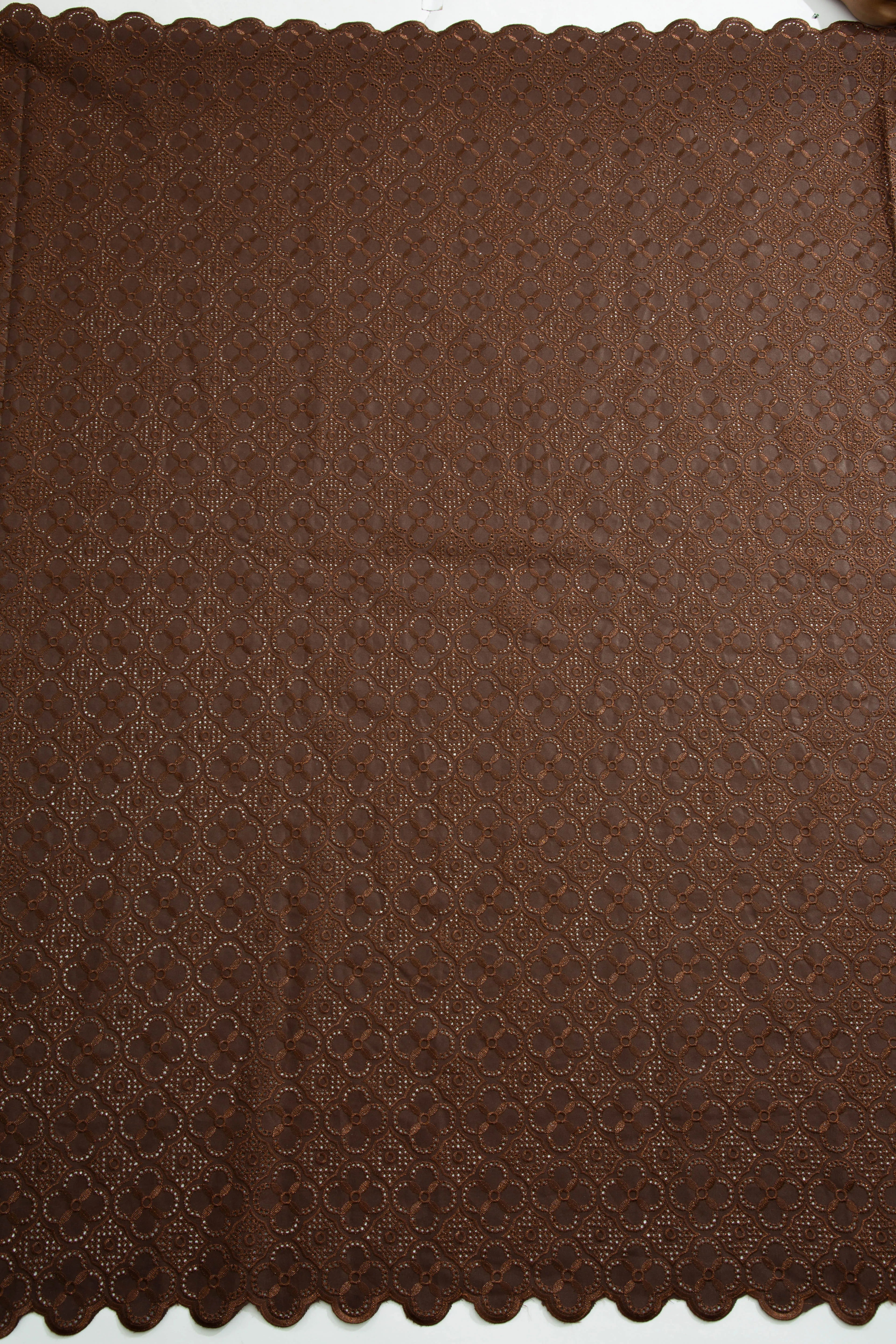 Smooth African Cotton Lace Fabric 5 Yards 2025 Swiss Voile High Quality Nigerian Cotton Lace Fabric For Sew Diy Men Cloth F3808