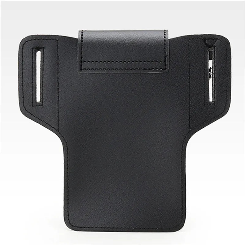 Phone Belt Bag For Men Bags Cell Phone Loop Holster Phone Pouch Wallet High Quality Multifunctional PU Leather Phone Case