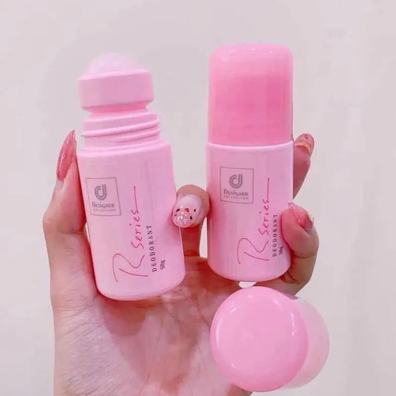 50g/bottle For Men Women Rseries Roll On, Black Underarm Remove Odor Sweatproof Brightening moisturize Armpit Skin