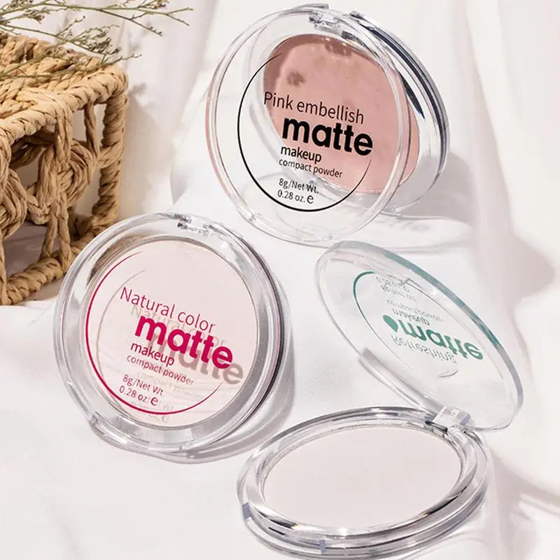 Make Up Face Powder Pressed Powder Brighten Oil-control Nude Makeup Pressed Powder Foundation Makeup Base Cosmetics