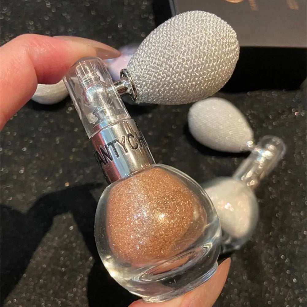 1PC Brightening Glitter Powder Spray For Arms Legs Back Hair Face Highlight Sparkle Powder Makeup Fairy Powder Women Cosmetics