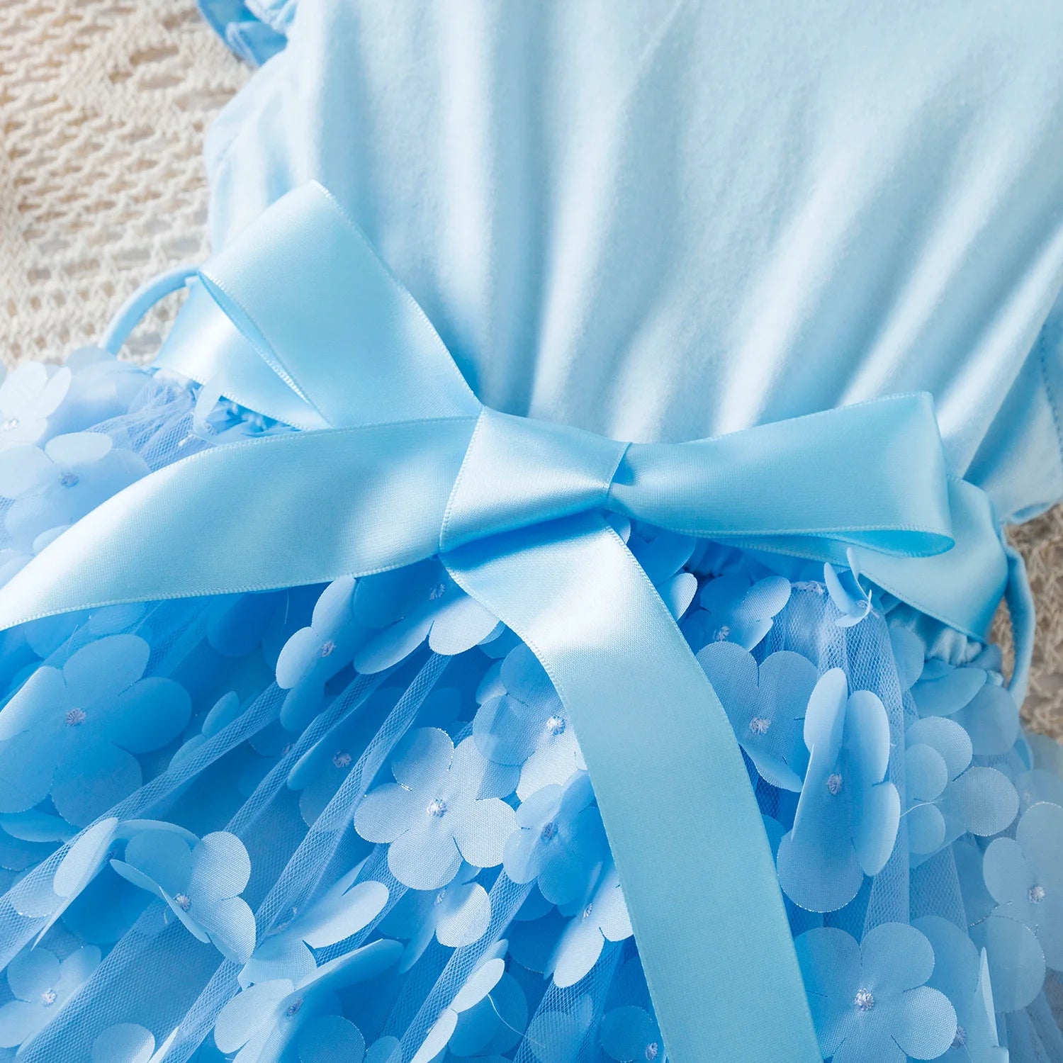 Summer Dress for Kid's Casual Clothes 3D Butterfly Cute Baby Girls Princess Dress Party Dresses 2-6 Yrs