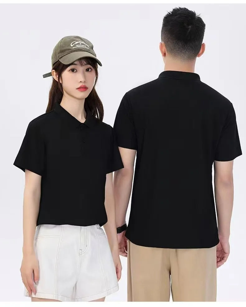 Men's collar polo shirt, casual business fashion, slim fit polo shirt, new summer 2026 collection