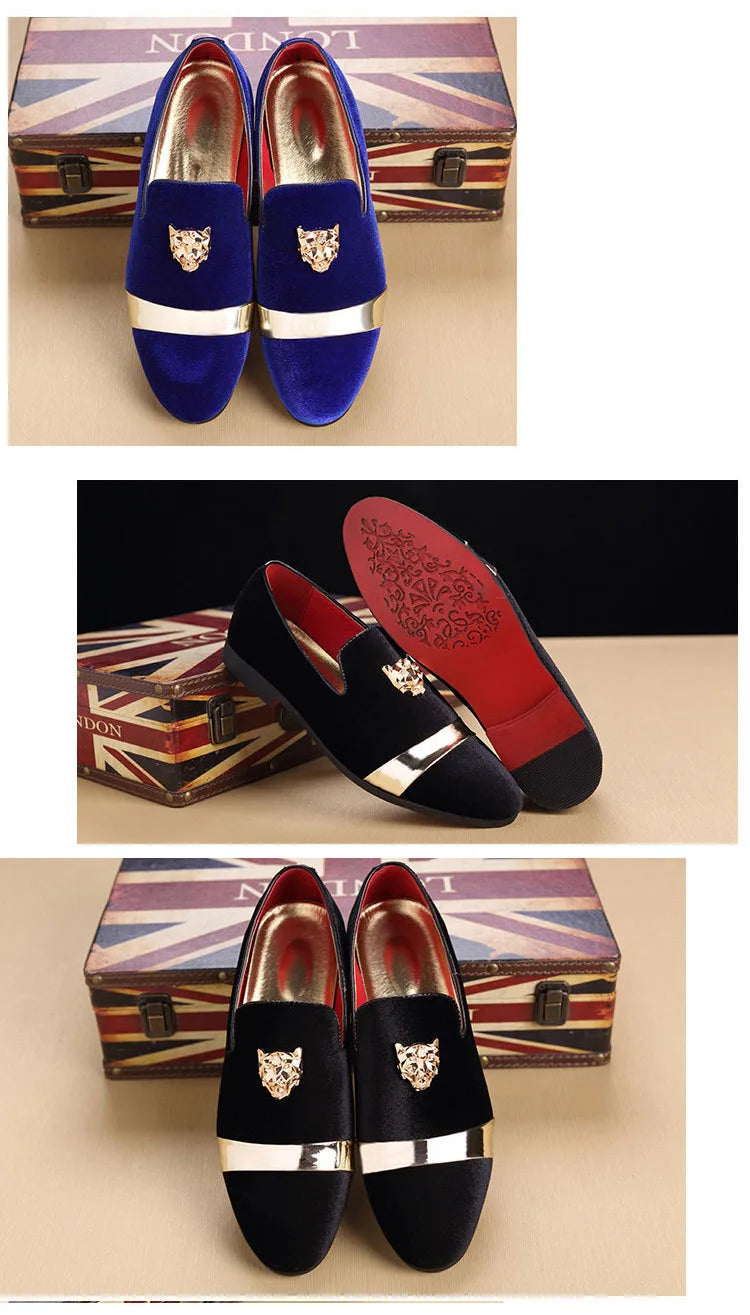 Party Shoes for Men Dress Shoe 2025 Fashion Designer Slip on Loafers Male Italian Luxury Brand Wedding Shoes Mocasines Hombre