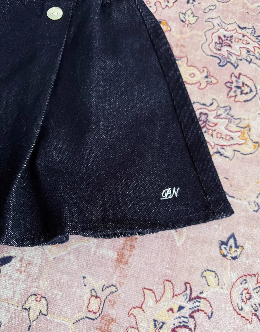 Teen Girl Clothes Waist Shell Button Denim Skirt and Top Kids Versatile Casual Outfits Children Costumes Vintage Girls Elastic
