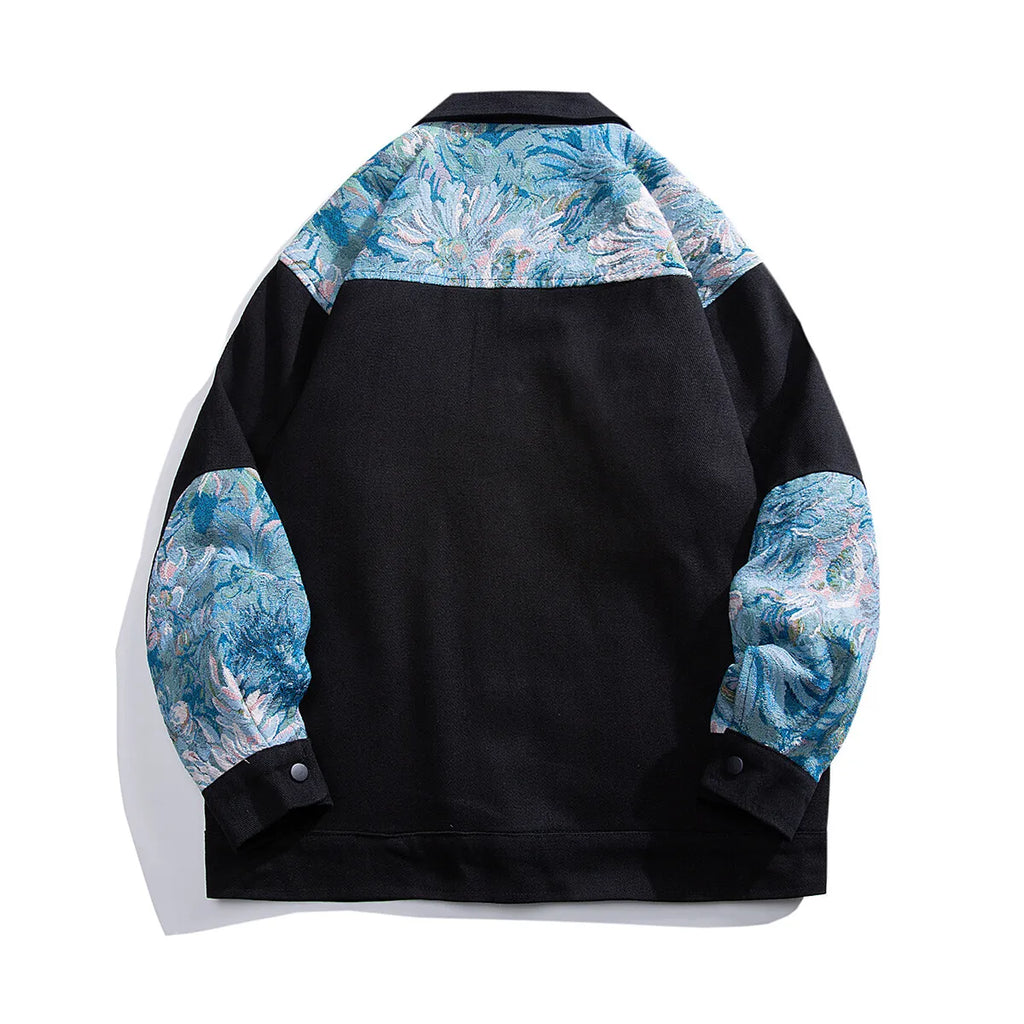 2025 Mens Streetwear Jacket Men Woman Embroidered Jacket Male Outwear Loose Coat Original High Quality Fashion Bomber Jackets