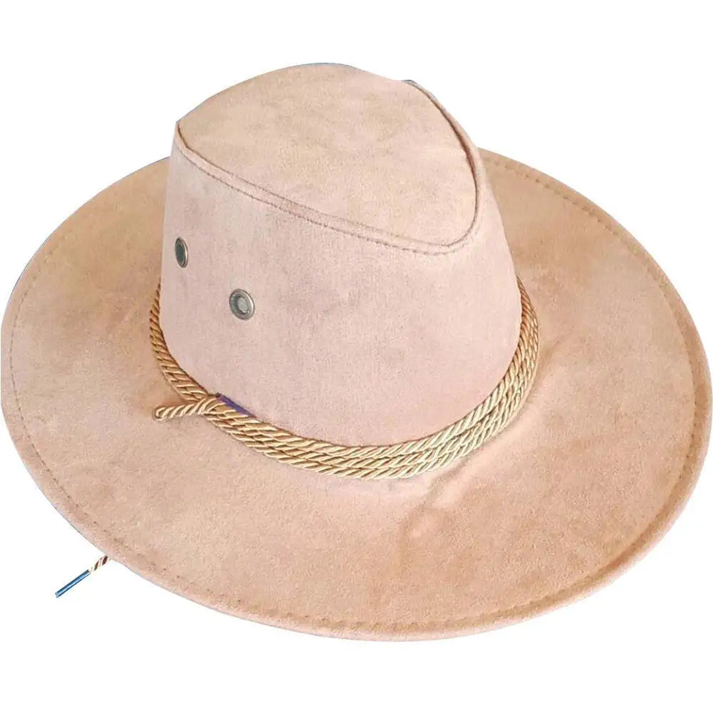 Color Men Western Cowboy Hat Big-edge Gentleman Cowgirl Jazz Gifts West Cowboy Hat For Men Color Mongolian Caps Costumes