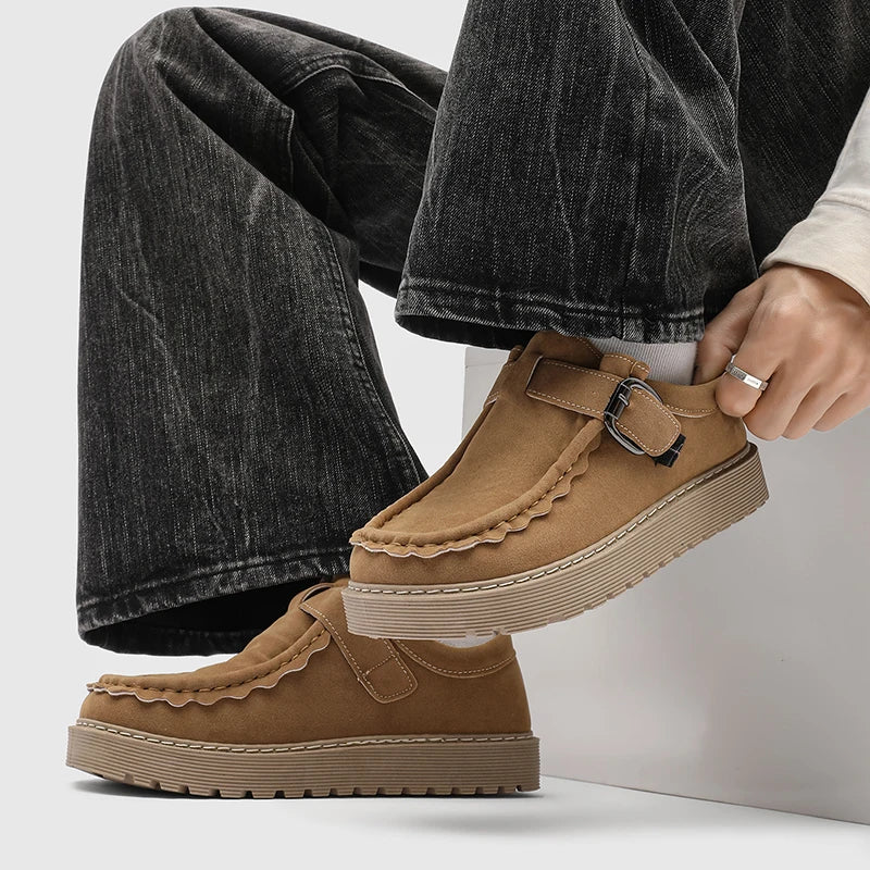 Shoes for Men Leather Casual Shoes Waterproof Comfortable Men's Sneaker Lace Up Male Footwear Vulcanized Man Shoe Masculino